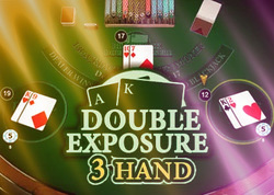 Blackjack Double Exposure 3 Hand